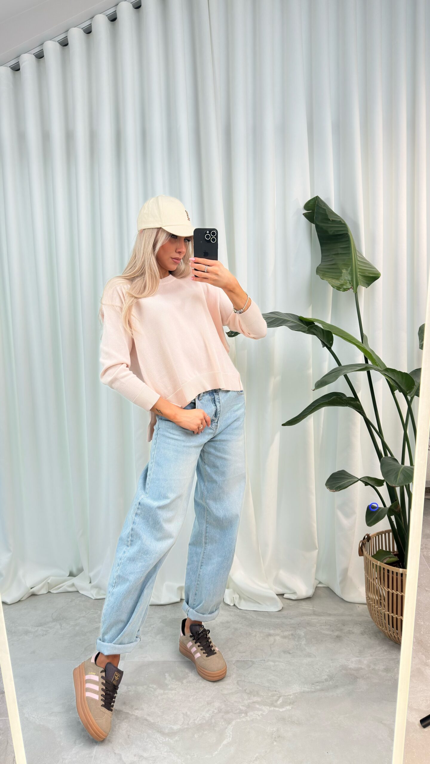 Sweter Sofi Pudrowy Róż