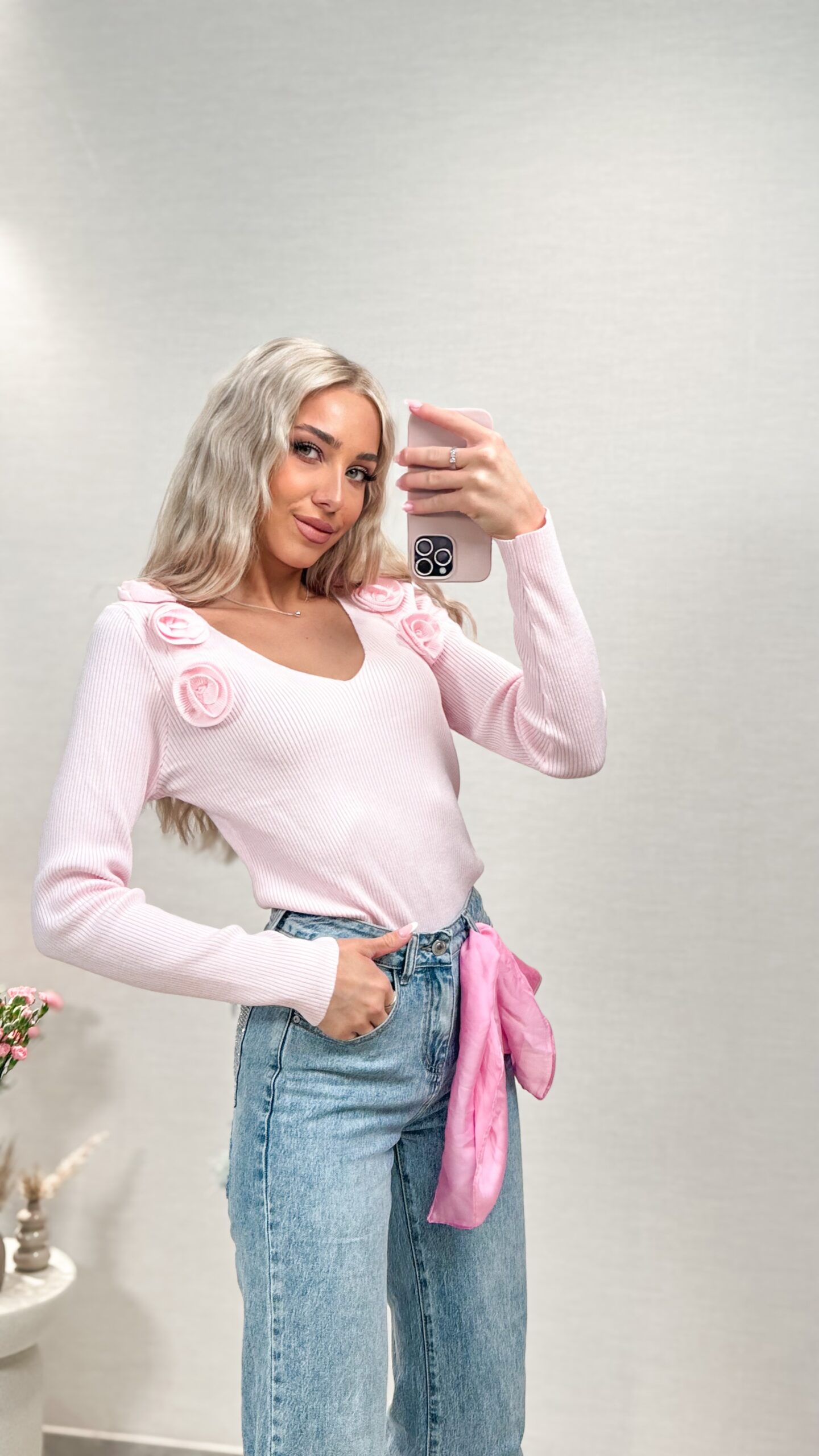 Bluzka Rose Różowa